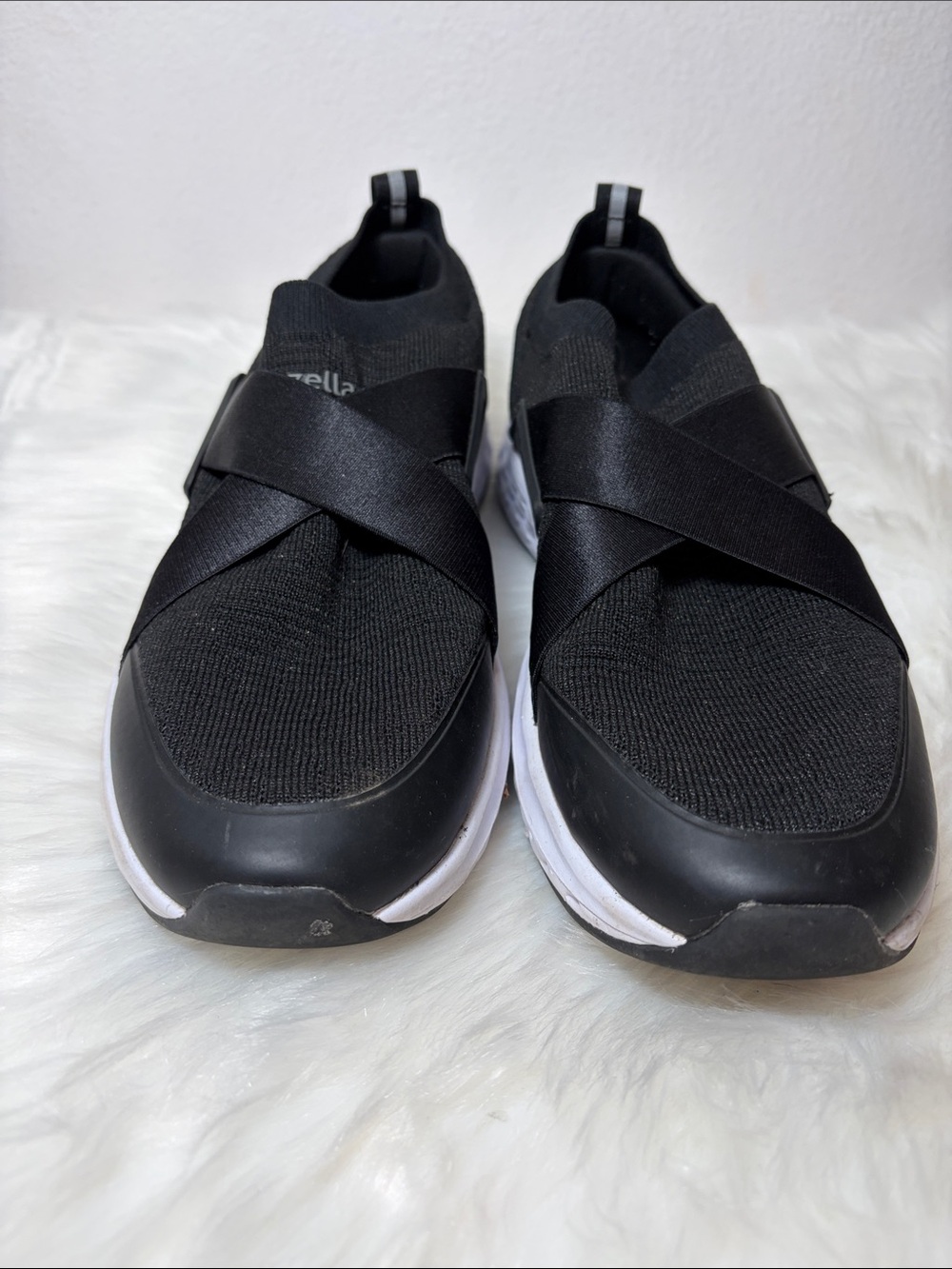 Zella Ortholite Black Casual Slip On Sneakers - Picture 3 of 10